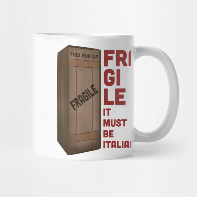 Fragile It Must Be Italian - A Christmas Story- Ralphie - You'll Shoot Your Eye Out - Red Ryder by Pixel Paragon